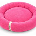 Cama Gato Cachorro Caminha Pet Redonda Ninho Macia 70x70cm Cor Pink Desenho Soft Fleece