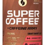 Suplemento em pó Caffeine Army Supercoffee Classic Size em pote de 380mL