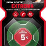 Fita dupla face fixa forte 3M 24mm x 2m 1810
