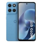Smartphone Motorola Moto G17 4g – 128gb 12gb (4gb Ram + 8gb Ram Boost) Camera 50mp Sony Lytia 600, Bateria 5200 Mah – Azul Claro