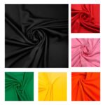 Rolo Malha Helanca Light Preta 10m Bekel Textil Para Artesanato E Confecção