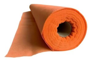 Rolo De Tnt 40g – 50 Metros 1,40 De Largura Cor Laranja Lisa