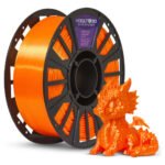 Filamento Pla Laranja V-silk 1kg Impressão Peças Voolt3D Fabricação Nacional