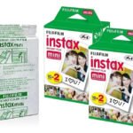 Filme instantâneo Fujifilm Instax Mini, pacote com 10 folhas × 5 (total de 50 fotos) [embalagem a granel]