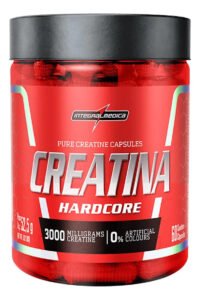 Creatina Integralmedica 100% Pura 60 Cápsulas – Aumento de Resistência e Desempenho para Atletas e Treinos Intensos
