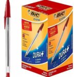 Caneta Esferográfica Bic Cristal Média 1.0mm Caixa C/ 50 Cor da tinta Vermelha