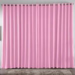 Cortina 2,00×1,80 Metros Blackout Blecaute Rosa Corta Luz Em Tecido Grosso Quarto Sala Texfine
