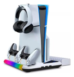 Suporte Cooler Resfriamento Ps5 Normal Ps5 Slim Ps5 Pro Branco