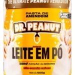 Pasta de Amendoim Com Whey Protein Leite em Pó (600g) Dr Peanut