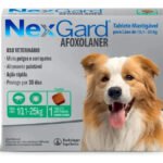 Boehringer Ingelheim NexGard TABLETE Antipulgas e Carrapatos Cão – 1 – 10 kg – 25 kg – 1 – Unidade – 1