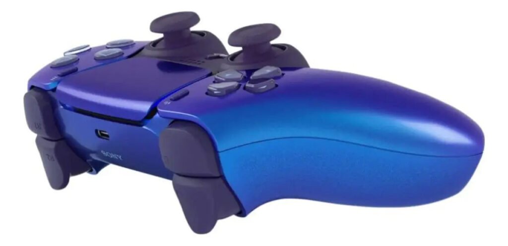 Controle Sem Fio Dualsense Playstation 5 Chroma Indigo Cor Azul