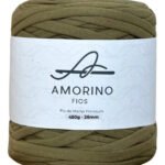Fio De Malha Premium – Amorino Fios – 26mm Cor Verde Militar