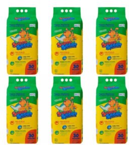 Tapete Higiênico Petix Super Secão Citrus 80x60cm 6un