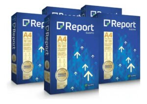 Papel Sulfite A-4 75g Colors Report – 05 Pacotes De 500fls Amarelo