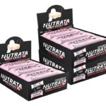 Kit 3 Caixas Whey Grego Bar – 12 Uni Cada Caixa Sabor Morango Com Chantilly