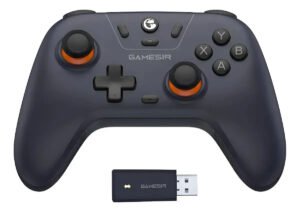 Controle Sem Fio GameSir T4 Nova Lite Hall Effect Multiplataforma Bluetooth Dongle Usb-C Azul Escuro