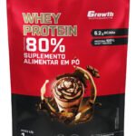 Whey Protein Concentrado 1kg Growth Supplements – Milkshake de Chocolate