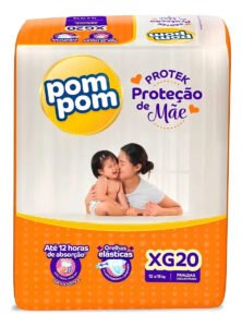 Fraldas Pom Pom Protek XG x 20 unidades