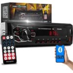 MP3 Player First Option 6688 Som Automotivo Radio Bluetooth 25W FM USB Pen Drive BT Carro Caminhonte 1 Din Caixa Bob Saida RCA