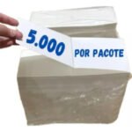 5000 Etiquetas Térmicas Sem Rolo 10×15 Formato Resma Cor Branco Gigantes Do Bazar 20 g