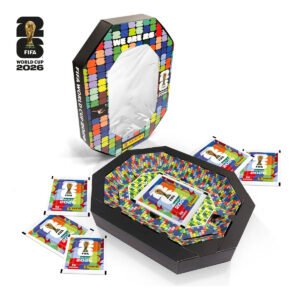 Copa Do Mundo 2026 Box Mini Estádio C/ 30 Envelopes De Figurinhas Fifa World Cup 2026