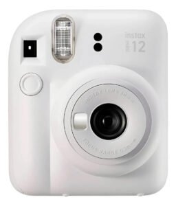 Câmera fotográfica instantânea Fujifilm Instax Mini 12 – Tecnob Color Clay White