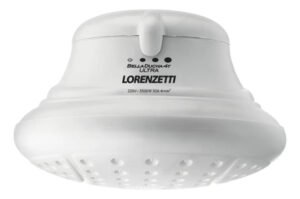 Lorenzetti chuveiro elétrico de parede bella ducha 4t branco 4800w