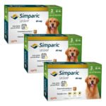 Kit Simparic 3 Cx. 3 Comp. 80 Mg Cães 20,1 Kg – 40 Kg