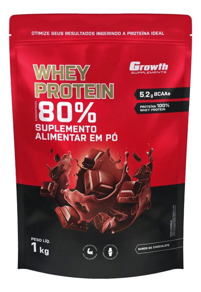Quanto custa um bom whey protein: Growth concentrado