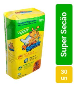 Tapete Sanitário Para Cães Petix Super Secão Estampado 30 Unidades 80cm X 60cm