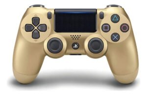 Controle joystick sem fio Sony PlayStation Dualshock 4 Wireless controller gold