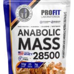 Hipercalórico Anabolic Mass 28500 3kg Profit Labs Sabor Doce de Leite