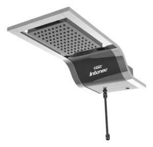 Chuveiro Ducha Eletrônica Fame Intense 6500w Preto E Cromado