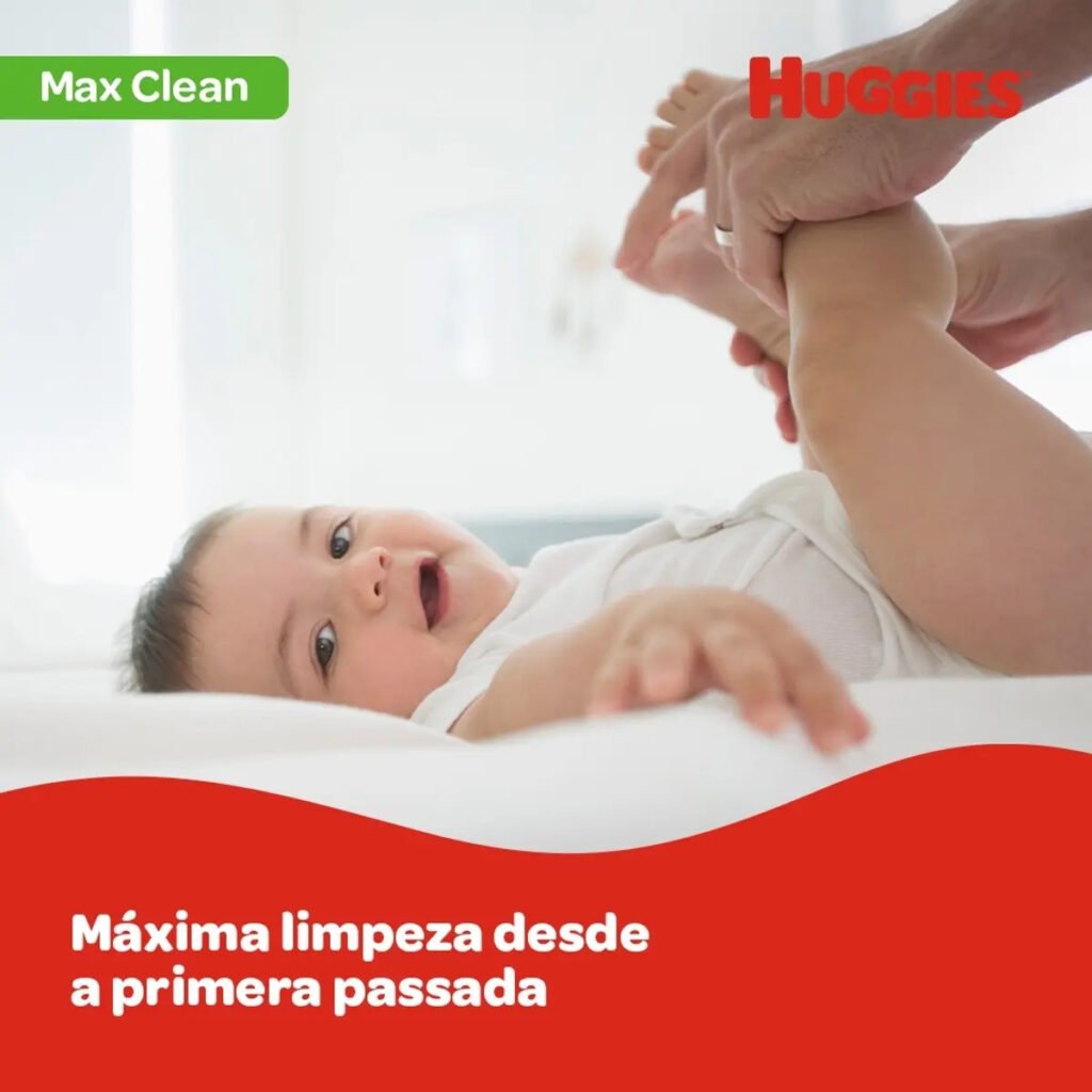 Higiene do bebê sem pagar caro: lenços umedecidos Huggies