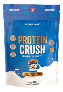 Suplemento en pó under labz whey concentrado proteína crush vitamina de fruta