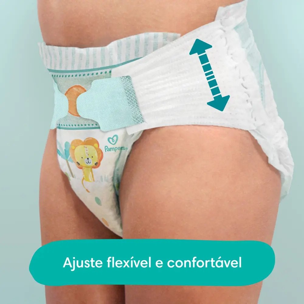 Fralda Pampers Confort Sec XG 62 unidades