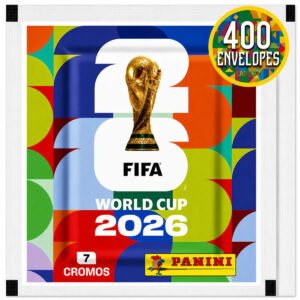 Copa Do Mundo Fifa 2026 – Kit Com 400 Envelopes Panini Oficial (2800 Cromos) Copa Do Mundo 2026