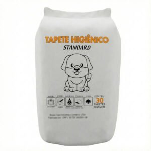 Tapete Higiênico Profissional 30 Unidades – 1ª Linha (60×55) Branco
