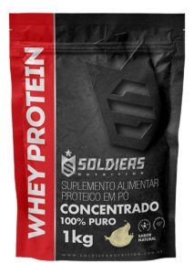 Whey Protein Concentrado 1Kg Sabor Natural 100% Puro Importado On / Optimum – Soldiers Nutrition