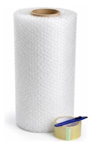 Bobina Plástico Bolha 40x20m – Super Resistente Branco