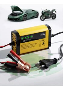 Carregador Bateria Automotivo 12v Até 300 Amperes, Carga Lenta 2a, Inteligente, Portátil, Carro, Moto, Caminhão, Jet Sky, Empilhadeira, Bivolt 110/220v Several Importados