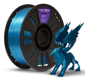 Filamento Pla Azul Metalizado Vsilk 1kg