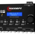 Processador de Áudio Digital Taramps Pro 2.4S para Som Automotivo com Crossover e Equalizador 15 Bandas