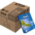 Papel Sulfite A4 75g Azul Caixa Com 5 Resmas Report Suzano