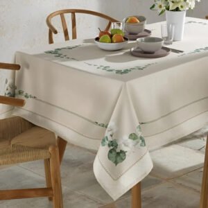 Toalha De Mesa Quadrada 4 Lugares Dohler Cor Botanica