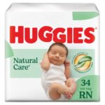 Huggies Fralda Descartável Premium Natural Care RN 34 Unidades