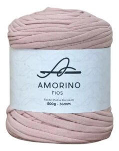 Fio De Malha Premium – Amorino Fios – 36mm Cor Balé Rosa
