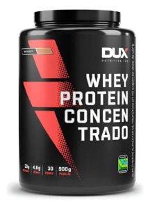 Whey Protein Concentrado (900g) Dux Nutrition Sabor Doce De Leire