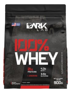 Whey Protein Concentrado 100% 900g Refil Dark Lab Sabor Chocolate