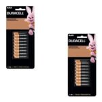 Kit 32 Pilhas Duracell Palito Aaa Cartela C/16 Econopack